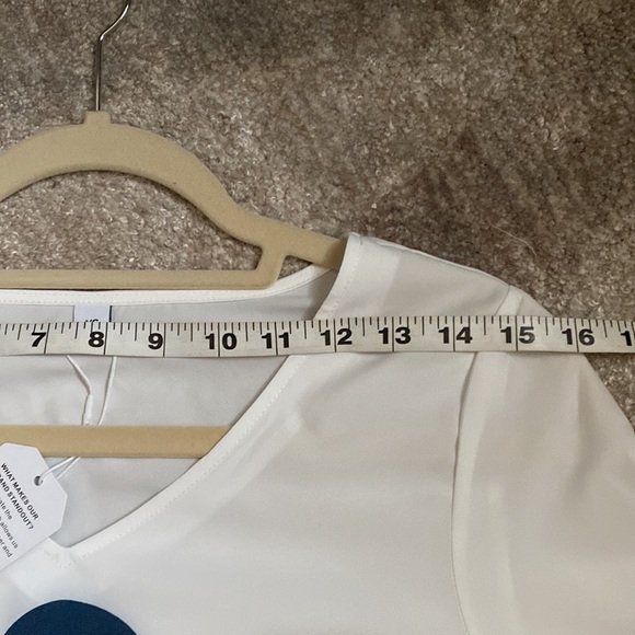 Womens navy blue and white dress with Anchor on front of this dress NWT - Picture 7 of 11